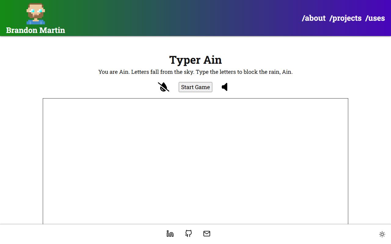 Typer Ain screenshot